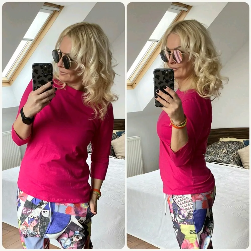 TRIKO KLASIK - FUCHSIE 3/4 rukáv M/L