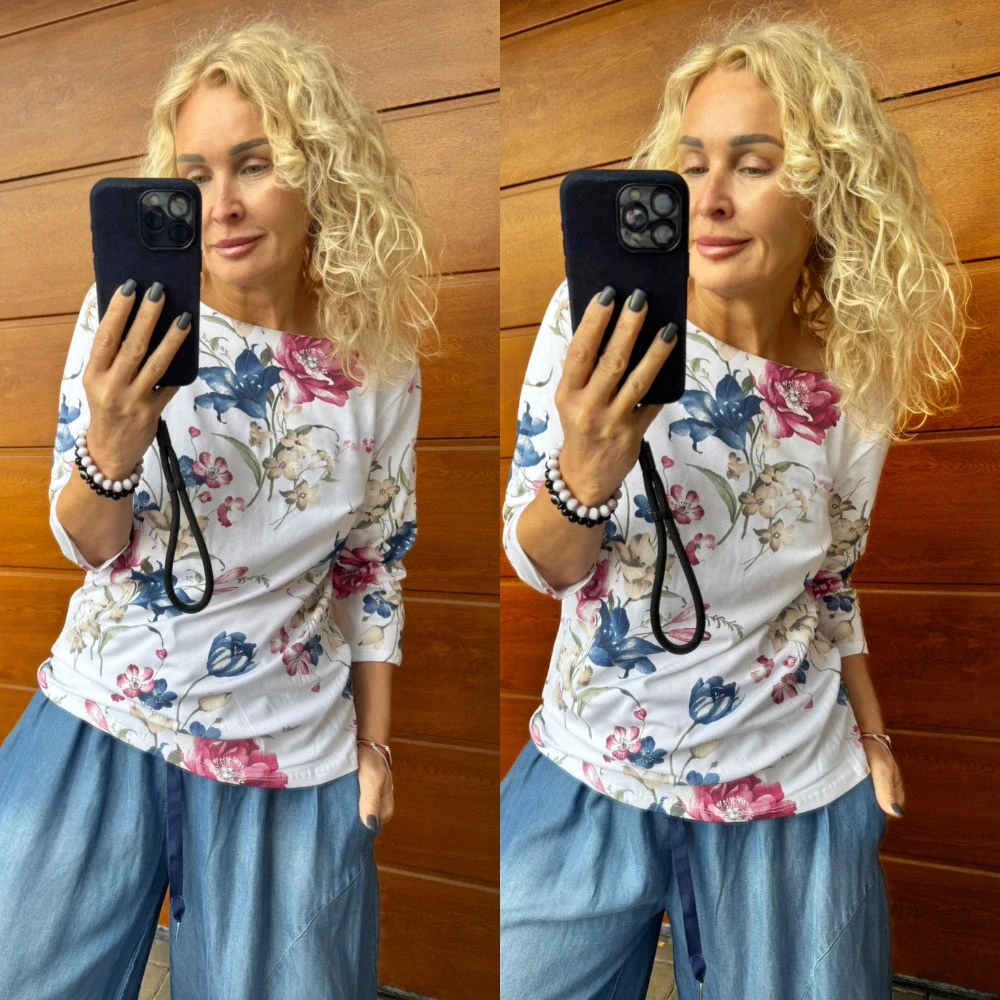 TRIKO KLASIK KVĚT - 3/4 rukáv M/L