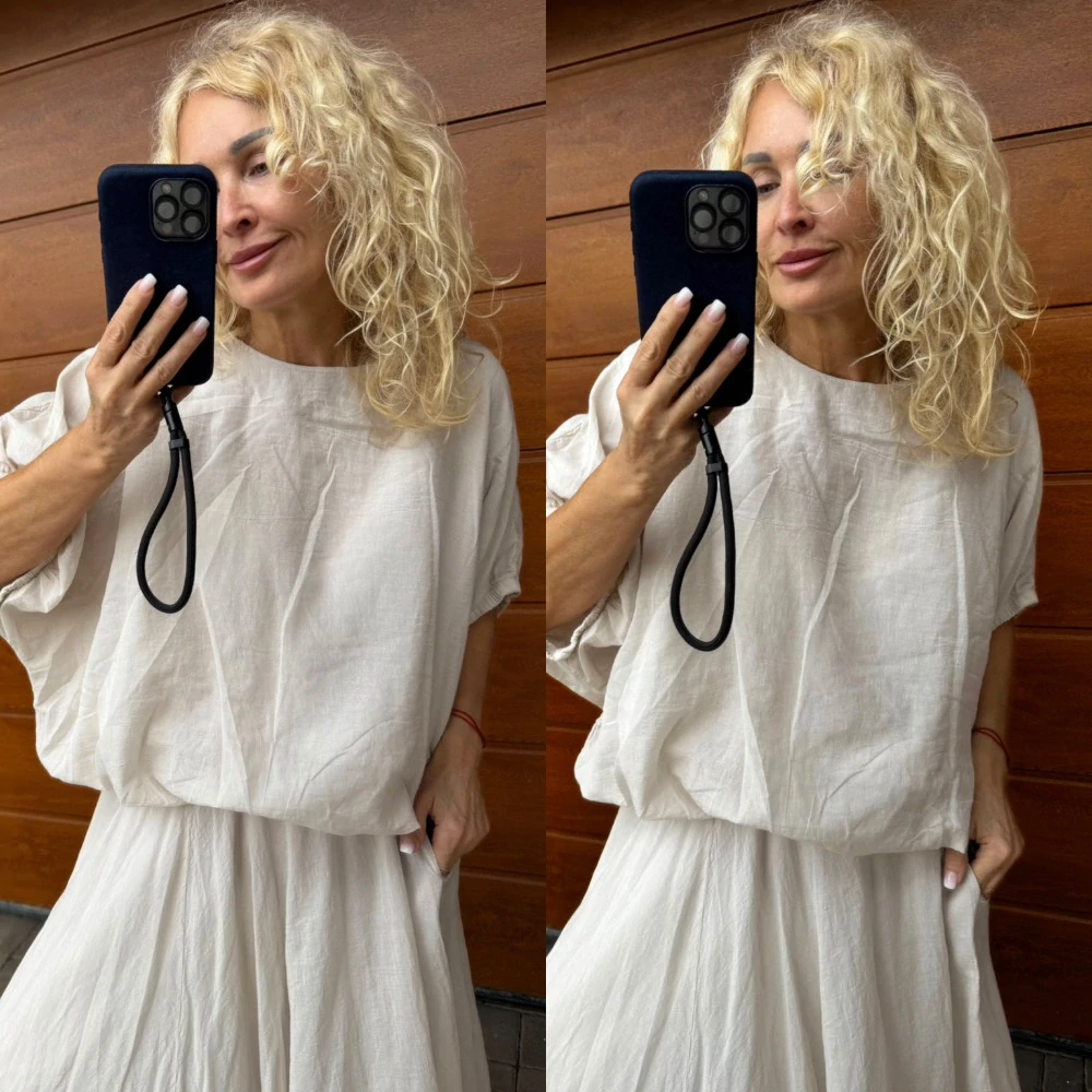 TOP -HALENKA SUMMER -barva světle BÉŽOVÁ