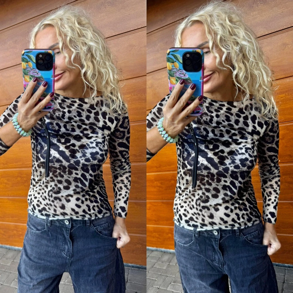 TRIKO S KAŠMÍREM LEOPARD
