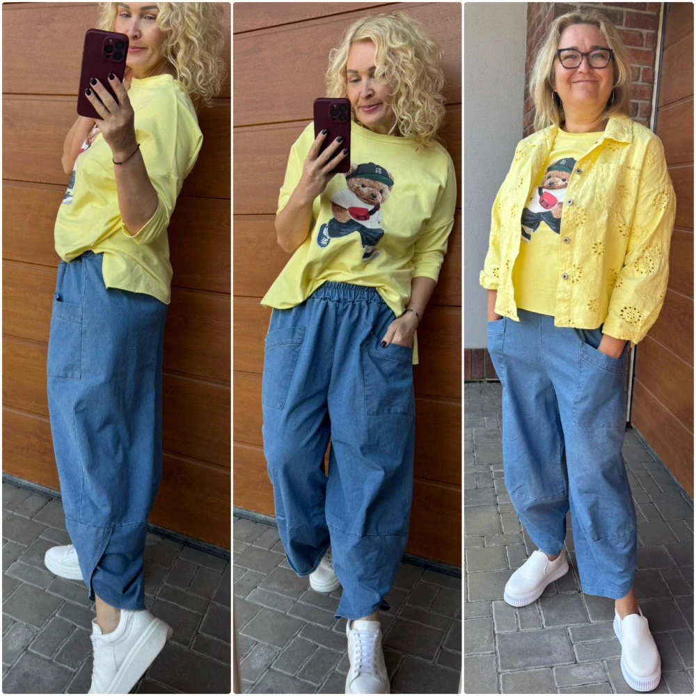 TMAVÉ RIFLOVÉ BAGGY JANA OVERSIZE 