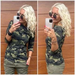TRIKO KLASIK  - MASKOVANÉ   3/4 rukáv M/L