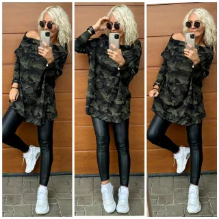 TRIKO OVERSIZE  MASKOVANÉ   S,M,L,XL