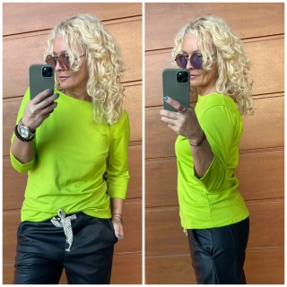 TRIKO KLASIK  - LIMETKA  3/4 rukáv M/L
