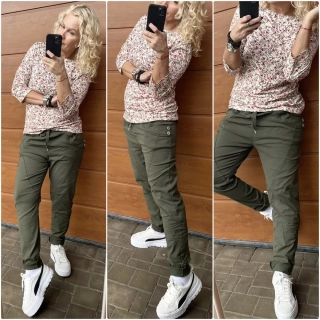 KALHOTOVÉ BAGGY KHAKI   M,LXL