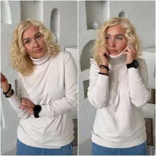  PLETENÝ ROLÁK BÉŽOVÝ  M/L 