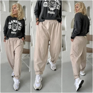 KALHOTOVÉ BAGGY PAULA BÉŽOVÉ 