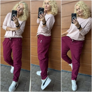 KALHOTOVÉ BAGGY VÍNOVÉ ,L/XL