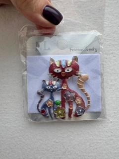 MAGNETICKÁ BROŽ KOČKY