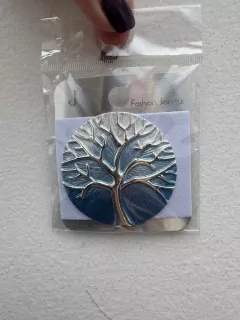 MAGNETICKÁ BROŽ STROM MODRÝ