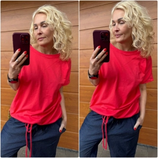 MIKINA JANE - KORÁL  L/XL