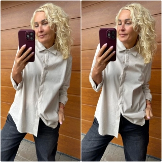 LUX KOŠILE BÉŽOVÁ 