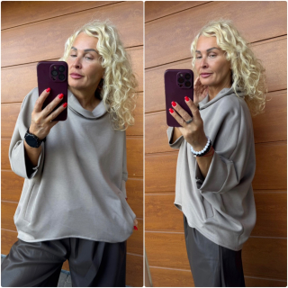 MÁSELKOVÁ MIKINA BÉŽOVÁ JUDITA