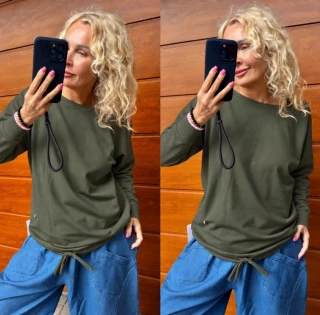 MIKINA JANE -  KHAKI   L/XL