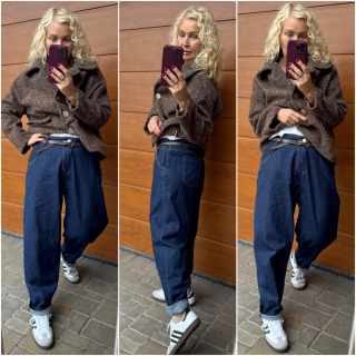 RIFLOVÉ BAGGY UNI SPÁSKEM 