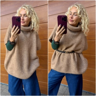 LUX ROLÁKOVÁ VESTA CAMEL  