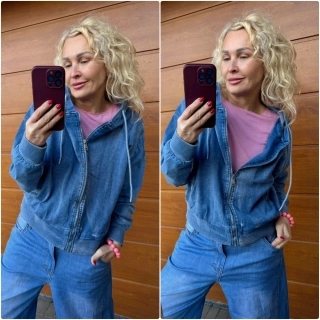 RIFLOVÁ BUNDA S KAPUCÍ NA ZIP