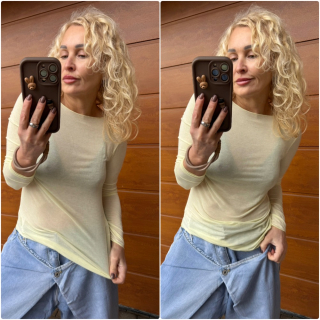 TRIKO S KAŠMÍREM SVĚTLE ŽLUTÉ 