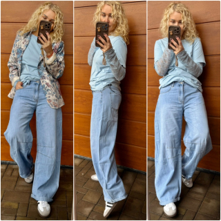 SVĚTLE MODRÉ RIFLE  BARELKY ODLEHČENÉ 