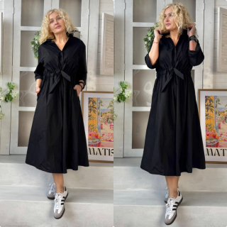 LUX ŠATY ČERNÉ  RENÁTA