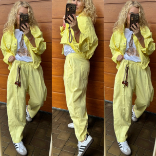 KALHOTOVÉ BAGGY TRESA ŽLUTÉ