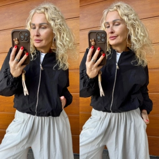 ČERNÁ BOMBERKA PODŠITÁ 