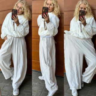 BÉŽOVÉ KALHOTY M,LXL