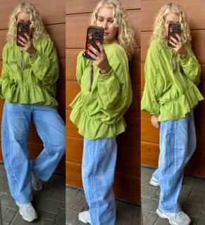 HALENKA ROMANTIK HRÁŠKOVĚ ZELENÁ