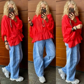 HALENKA ROMANTIK ČERVENÁ MALINA