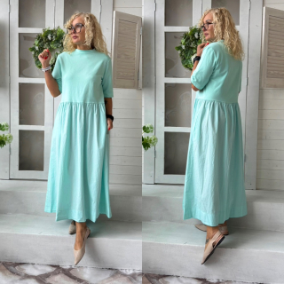 ŠATY MINT  LUX MAXI