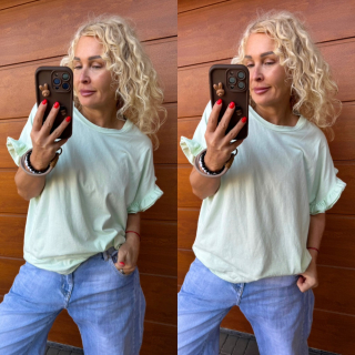 BAVLNĚNÉ TRIKO TINA MINT