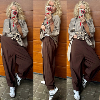 LUX KALHOTY KAMILA ČOKOLÁDOVÉ