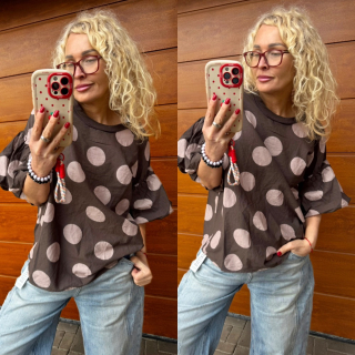 BAVLNĚNÉ TRIKO LINDA ČOKOPUNTÍK