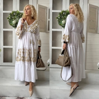 ŠATY ROMATIK BÍLÉ