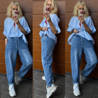 PRUŽNÉ RIFLE MODRÉ M,L