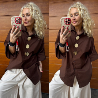 LUX KOŠILE ČOKO OVERSIZE
