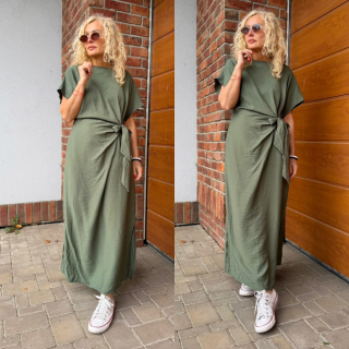 ŠATY KHAKI  VALERIE