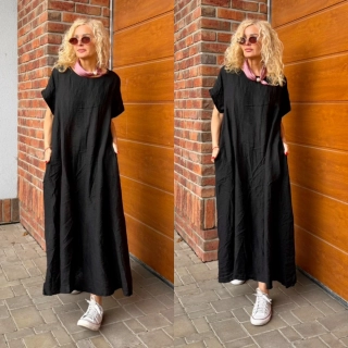 ŠATY OVERSIZE ČERNÉ