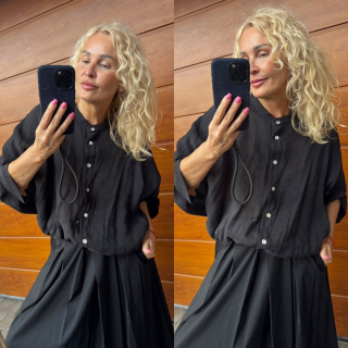 HALENKA TOP ČERNÁ