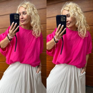 TOP -HALENKA  SUMMER -barva fuchsie