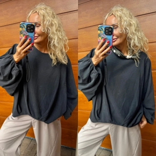 HALENKA-TOP SABINA - antracit šedá 