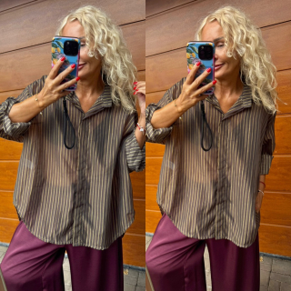 KOŠILE OVERSIZE KARIN -ČOKO