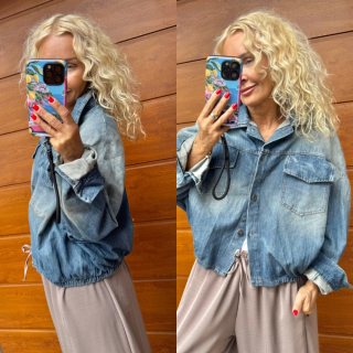 RIFLOVÁ BUNDA ŠISOVANÁ 