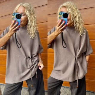 LUX OVERSIZE SVETR -FANGO